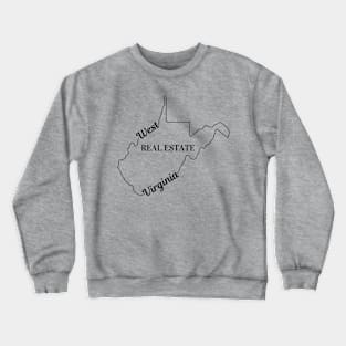 West Virginia Real Estate Crewneck Sweatshirt